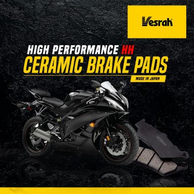YAMAHA YZF-R6/R6 (2004-2018) Rear Brake Pads (Ceramic) VESRAH - SD-163