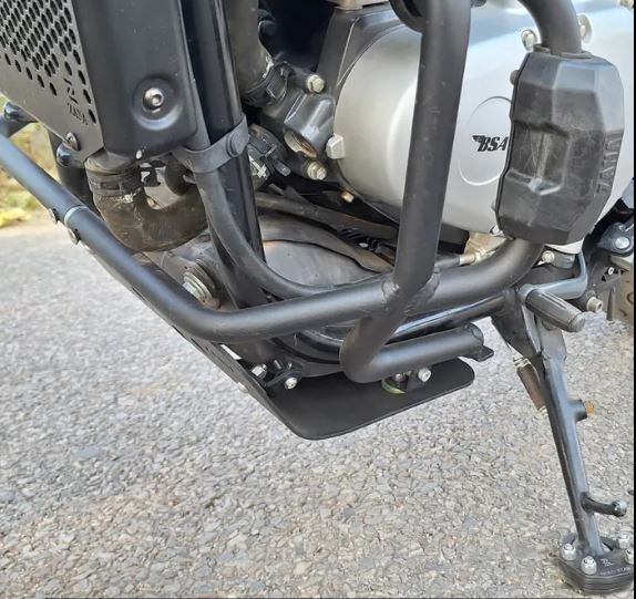 ZANA Bash Plate for BSA Goldstar 650 (Aluminum Black) - ZI-8539 - Image 3
