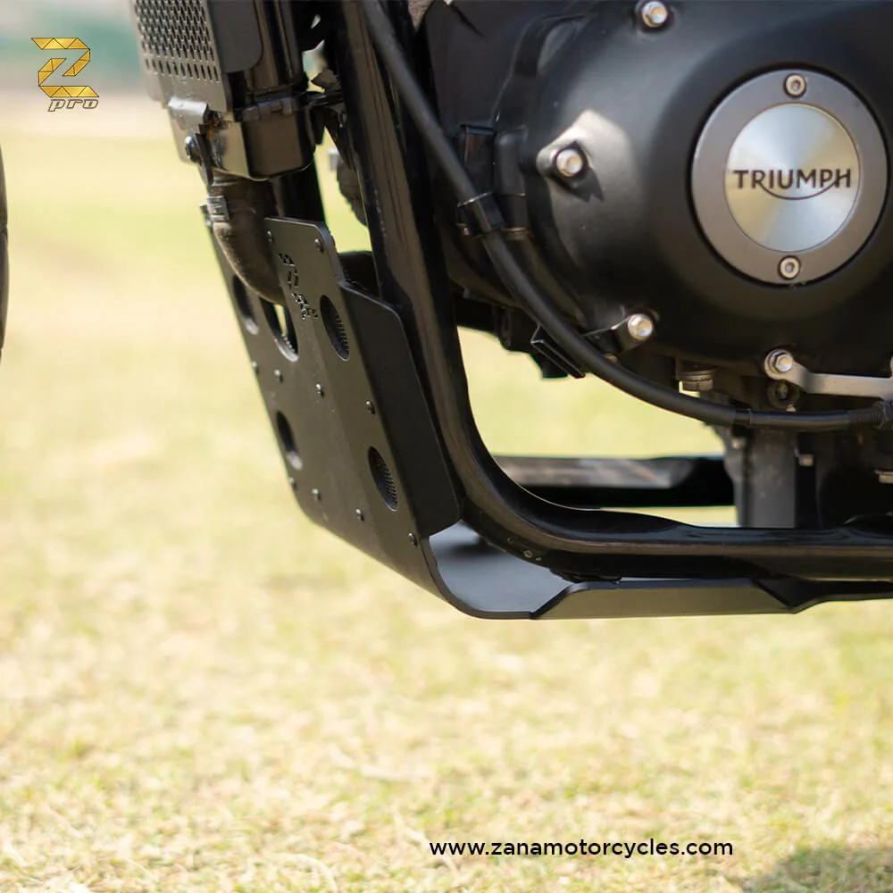 ZANA Bash Plate for Triumph Street Twin-(Type-2)- ZP-037 - Image 3