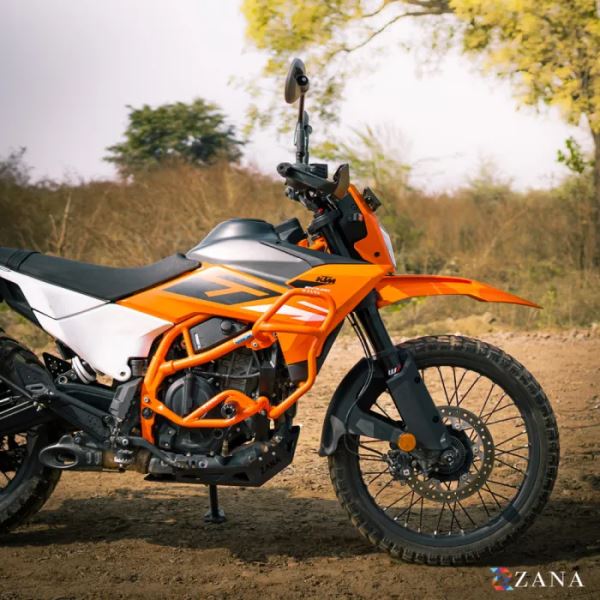 Zana Bash Plate SS 304 Black for KTM Enduro 390-ZI-8575 - Image 2