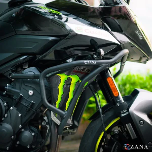 ZANA Crash Guard Black For Triumph Tiger 660-ZI-8674 - Image 6