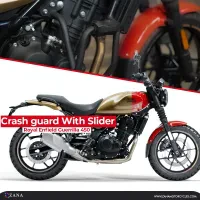ZANA Crash Guard for Guerrilla 450 (with Puck Black Texture Mild Steel) - Type-2 (Coming Soon) - ZI-8520
