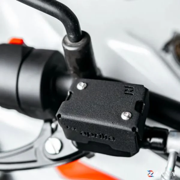 ZANA Front Fluid Reservoir Cover For Aprilia Tuono 457 (Black)-ZI-8645 - Image 3