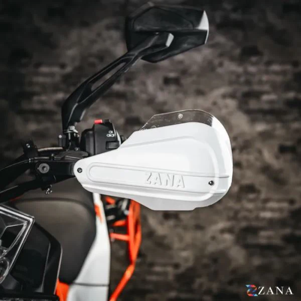 Zana Hand Guard For KTM ADV 390 2025 (White)-ZI-8614-WW - Image 3