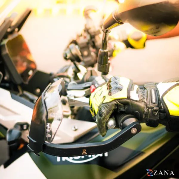 Zana Hand Guard For Tiger 900 Rally Pro (Black)-ZI-8617-BB - Image 2