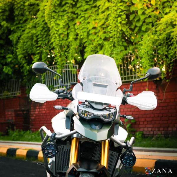 Zana Hand Guard For Tiger 900 Rally Pro (White)-ZI-8617-WW - Image 6