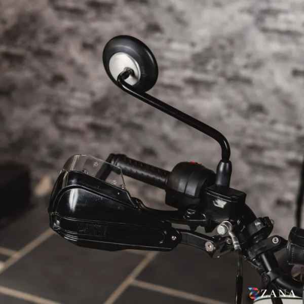 Zana Hand Guard For Triumph Scrambler 400 X (Black)-ZI-8615-BB - Image 3