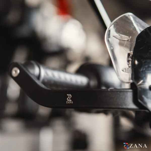 Zana Hand Guard For Triumph Scrambler 400 X (Black)-ZI-8615-BB - Image 4