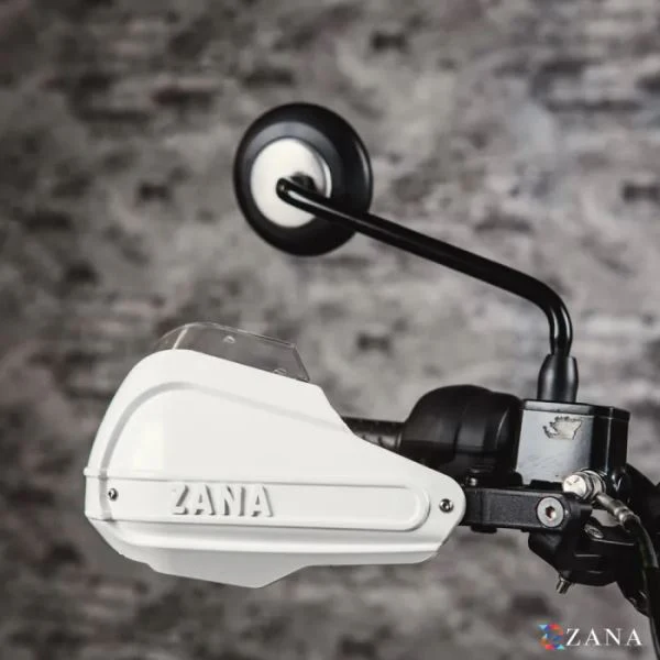 Zana Hand Guard For Triumph Scrambler 400 X (White)-ZI-8615-WW - Image 2