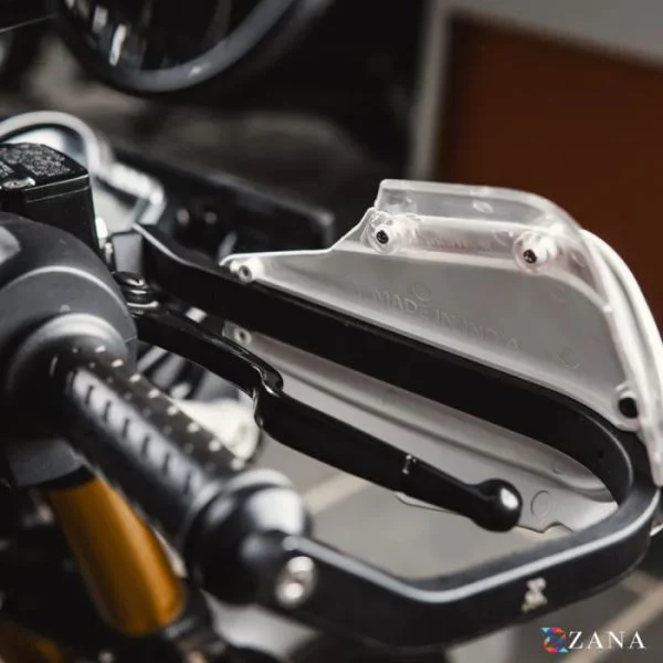 Zana Hand Guard For Triumph Scrambler 400 X (White)-ZI-8615-WW - Image 5