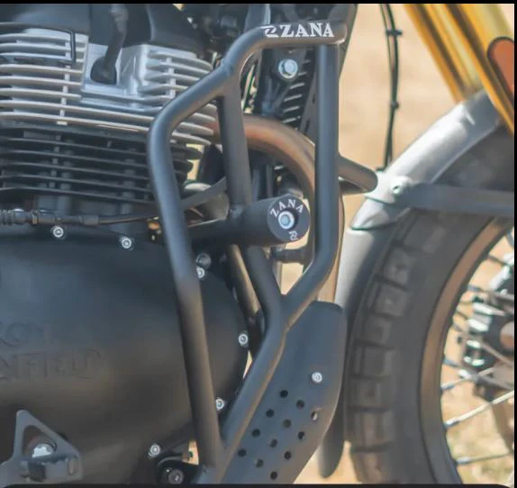 ZANA Leg Guard / Crash Guard with Slider for Bear 650 (MS Black) - ZI-8541 - Image 3
