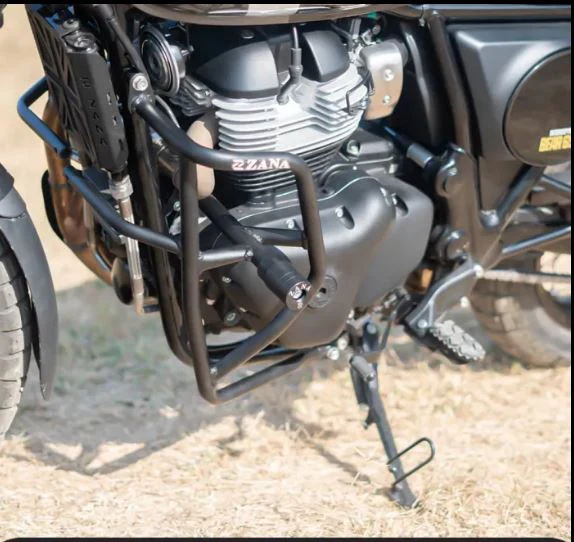 ZANA Leg Guard / Crash Guard with Slider for Bear 650 (MS Black) - ZI-8541 - Image 5