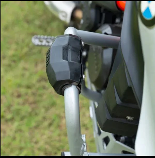 Zana-Lower Engine Guard For BMW 310 GS (with Slider ,Silver, Stainless Steel)-ZI-8456 - Image 3