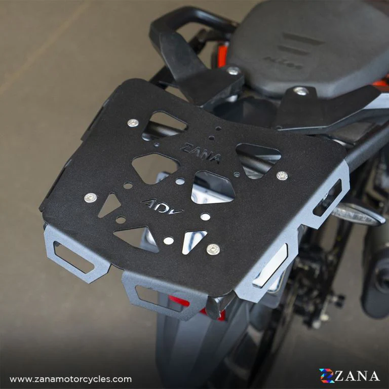 ZANA New Top rack Texture matte black V-2 Compatible With Grab Rail KTM ADV 250/390/390X - ZI-8343 - Image 2