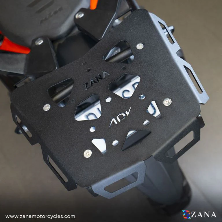ZANA New Top rack Texture matte black V-2 Compatible With Grab Rail KTM ADV 250/390/390X - ZI-8343 - Image 4