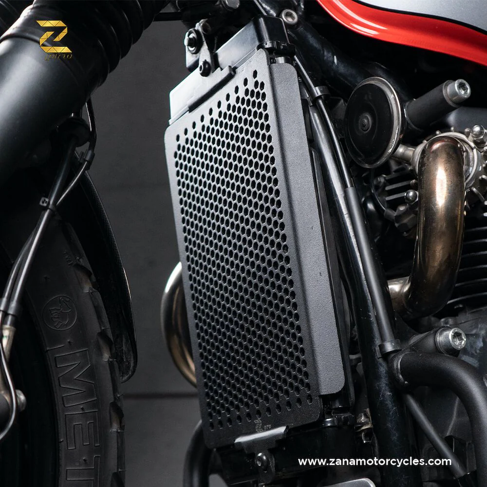 ZANA Radiator Grill Honeycomb for Triumph Street Scrambler-(Black)- ZP-039 - Image 3