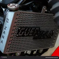 ZANA Radiator Grill With Logo for Guerrilla 450 (Honeycomb Silver) - Type-3 (Coming Soon) - ZI-8527 - Image 2