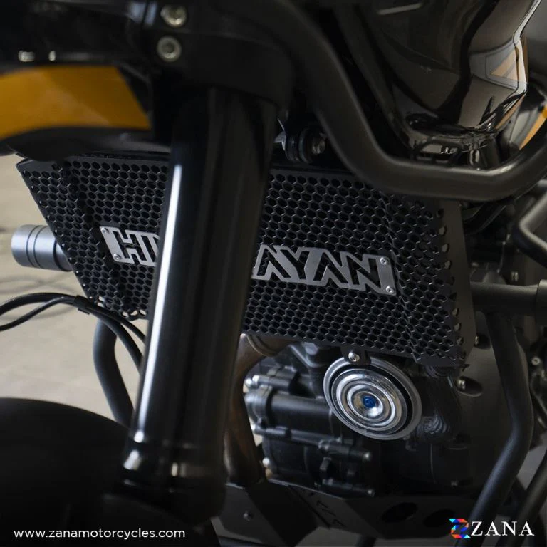 ZANA Radiator Guard Black with Himalayan Logo for Himalayan 452 - ZI-8444 - Image 3