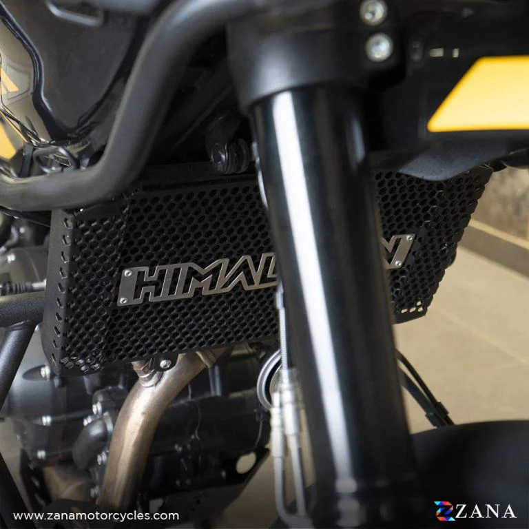 ZANA Radiator Guard Black with Himalayan Logo for Himalayan 452 - ZI-8444 - Image 4