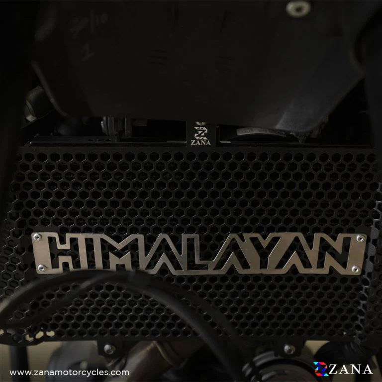 ZANA Radiator Guard Black with Himalayan Logo for Himalayan 452 - ZI-8444 - Image 5