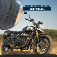ZANA Radiator Guard for Bear 650 (Black - UK Flag) - ZI-8099