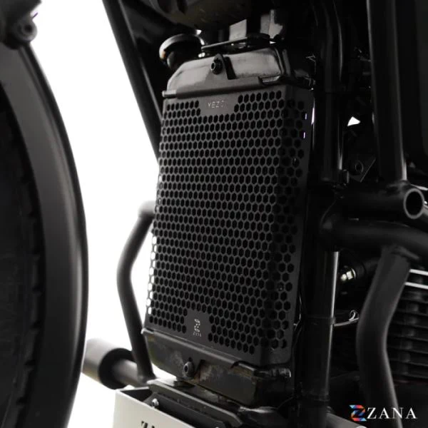 ZANA Radiator Guard Honeycomb Black For Yezdi Adventure 2025-ZI-8668 - Image 5