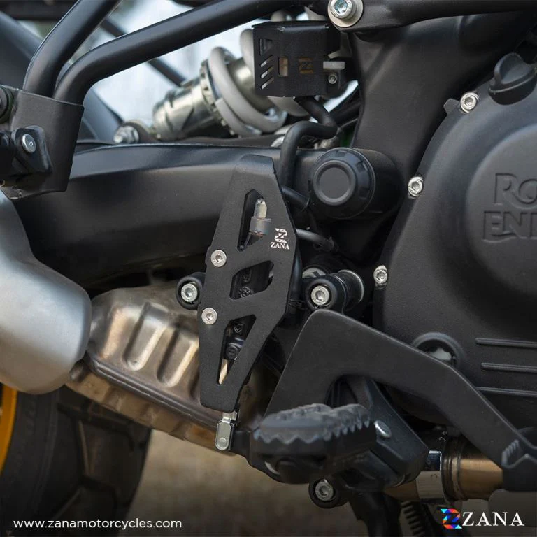 ZANA Rear Master Cylinder Cover Aluminum Black T-1 For Himalayan 452 - ZI-8430 - Image 3