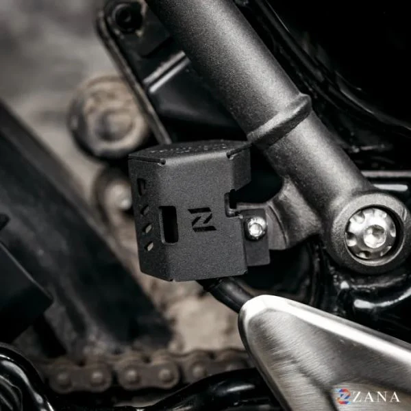 ZANA Rear Oil Reservoir Hex Cover Aluminum For Scrambler 400 X-ZI-8577 - Image 3