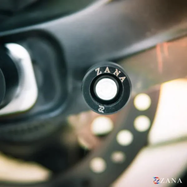 ZANA Rear Paddock Spool Black For Triumph Tiger 660-ZI-8228 - Image 3