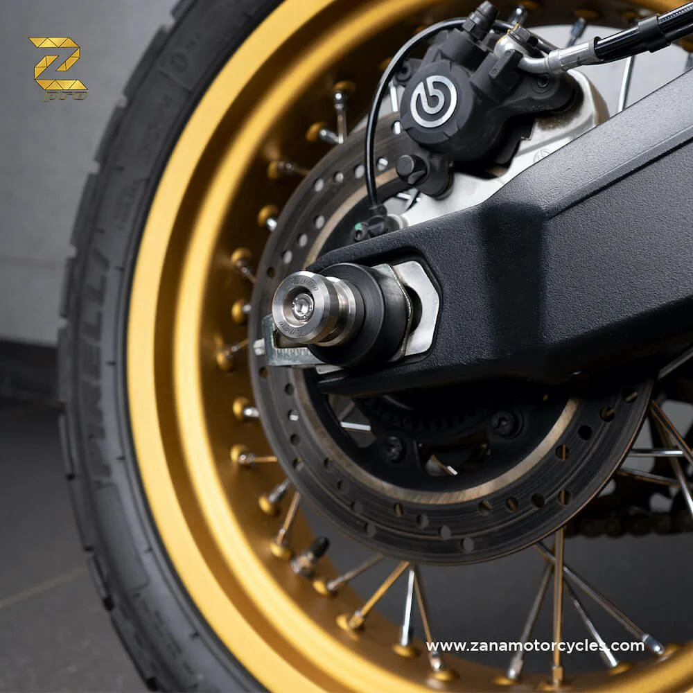 ZANA Rear Paddock Spool for Ducati Scrambler - ZP-009 - Image 3