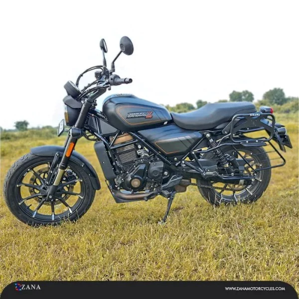 ZANA Saddle Stay for Harley Davidson X440 with Exhaust Shield and Jerry Can Mount - ZI-8482 - Image 4