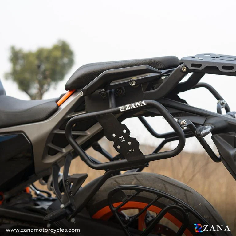 ZANA Saddle Stay for KTM Duke 390/250/200/390 Gen 3 - MS Black with Jerry Can Mount - ZI-8412 - Image 3