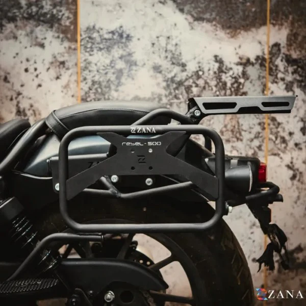 Zana Saddle Stay With Jerry Can Mount Black For Honda Rebel 500 (Coming Soon Pre-Booking Open Now)-ZI-8626 - Image 4