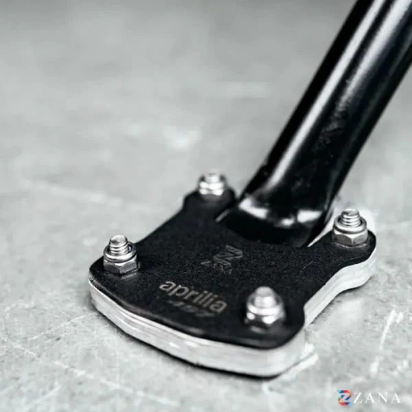 Zana Side Stand Extenders For Aprilia Tuono 457 (Black)-ZI-8651 - Image 5