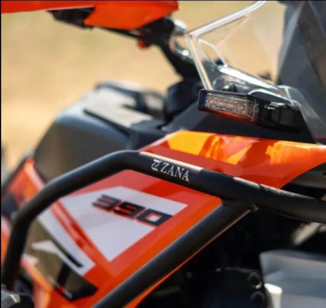 ZANA Tank Guard /Crash Guard With Slider Puck Black For KTM ADV 390 2025 - ZI-8552 - Image 4