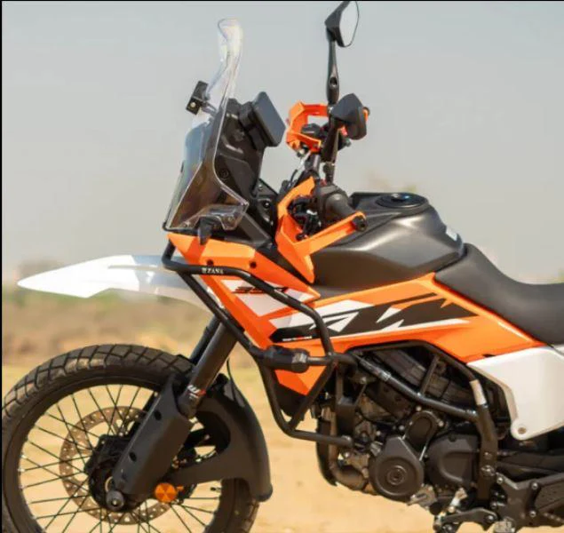 ZANA Tank Guard /Crash Guard With Slider Puck Black For KTM ADV 390 2025 - ZI-8552 - Image 5