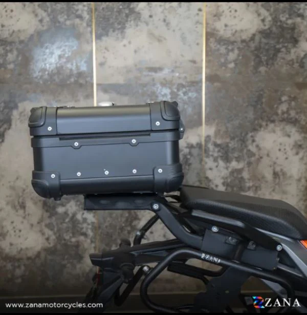 Zana-Top Box Aluminium (22 Litre) R-Flat Black For KTM ADV 390 2025-ZI-TB-020 - Image 3