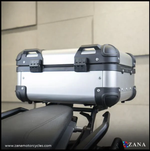 Zana-Top Box Aluminium (22 Litre) R-Flat Silver For Honda Rebel 500-ZI-TB-019 - Image 4