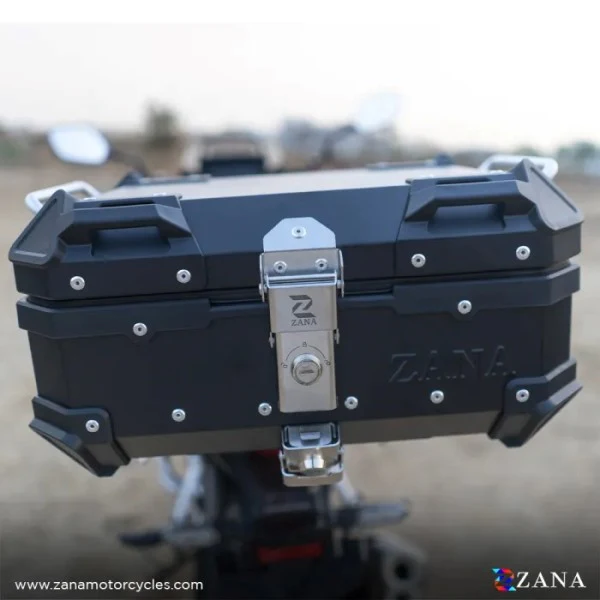 ZANA Top Box Aluminium (22 Ltr) L-flat Black For Harley Davidson X440 - ZI-TB-001 - Image 2