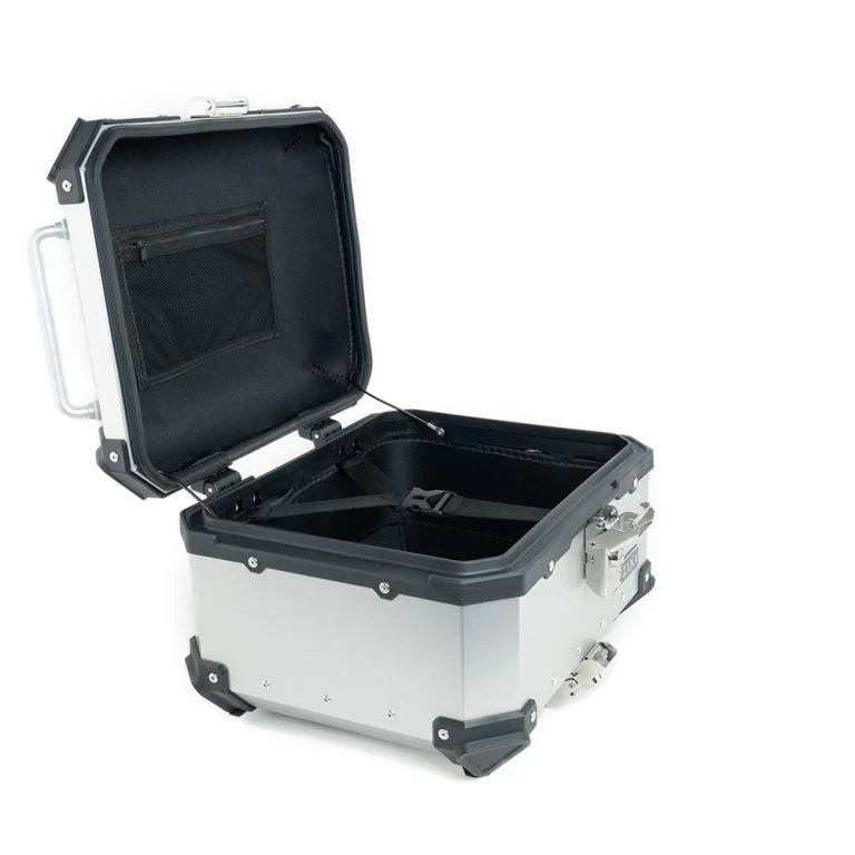 ZANA Top Box Aluminium Silver (35 liters) for KTM Duke 250/390 Gen-3 -ZI-TB-006 - Image 5