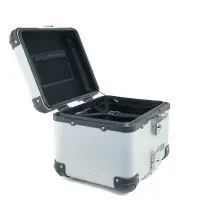 ZANA Top Box for RE Guerrilla 450 R-Flat Silver Aluminium (45 liter) - ZI-TB-009 - Image 3