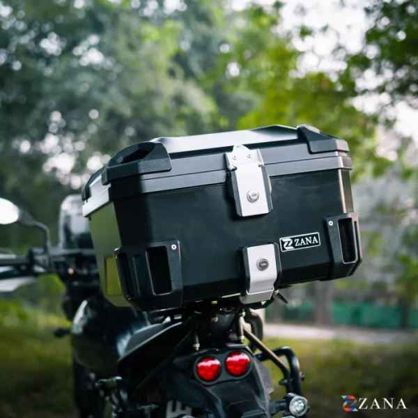 Zana-Top Box Nomada (45 Ltr) Plastic With Backrest (Black )-ZI-TB-022 - Image 7