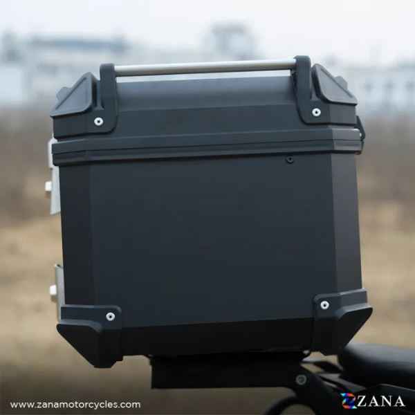 ZANA-Top Box Plastic (45 Ltr) l-flat Black With Back Rest Cushion For BMW R 1300 GS-ZI-TB-014 - Image 3
