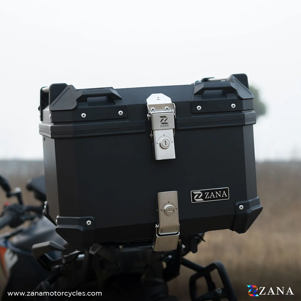 ZANA ABS TOP BOX PLASTIC ( 45ltr ) BLACK - ZI-TB-014 - Image 3