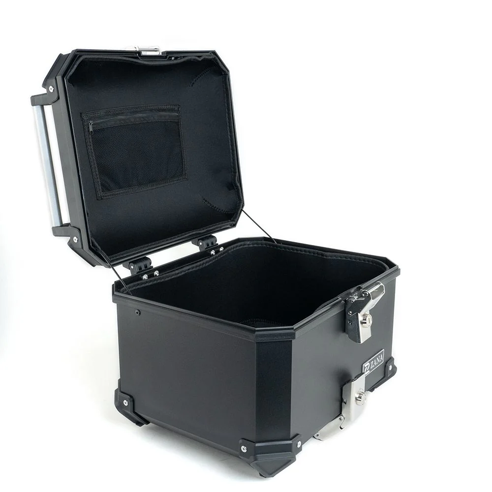 ZANA ABS TOP BOX PLASTIC ( 45ltr ) BLACK - ZI-TB-014 - Image 4