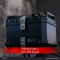 ZANA Top Box Plastic for RE Guerrilla 450 L-Flat Black (45 litre) - ZI-TB-014 - Image 3
