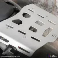 ZANA Top rack with Plate For Honda NX500 (Aluminum Silver) - ZI-8476 - Image 3