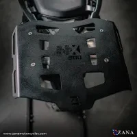 ZANA Top rack with Plate For Honda NX500 (MILD STEEL BLACK) - ZI-8471 - Image 4