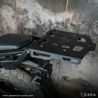 ZANA Top rack with Plate For Honda NX500 (MILD STEEL BLACK) - ZI-8471 - Image 5