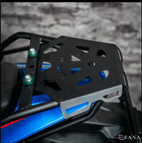 Zana-Top Rack With Plate MS Black For X-Pulse 210 ZI-8596 - Image 3